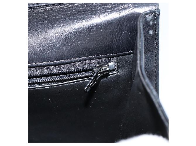 BALLY Borsa a Spalla a Catena Pelle 2in1 Nero Oro Auth 152729 D'oro - vista 22