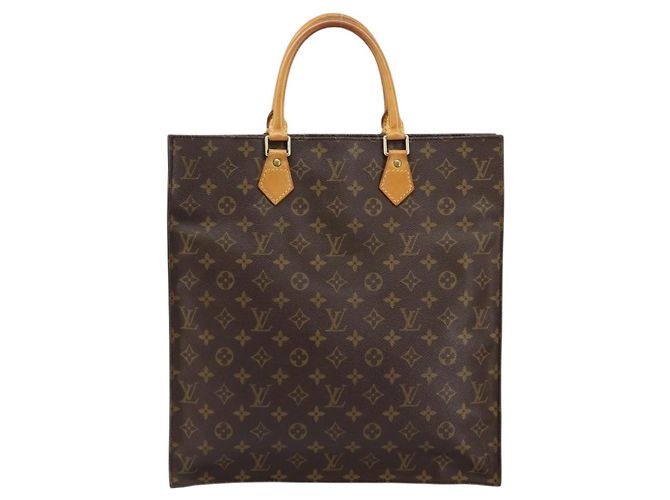 LOUIS VUITTON Borsa Sac Plat Monogram M51140 LV Auth 151249 Monogramma - vista 13