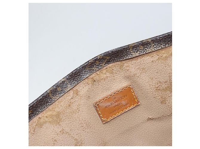 LOUIS VUITTON Borsa Sac Plat Monogram M51140 LV Auth 151249 Monogramma - vista 18