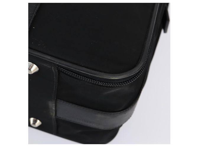 PRADA Trunk Nylon Schwarz Silber Auth am9650 - Ansicht 15