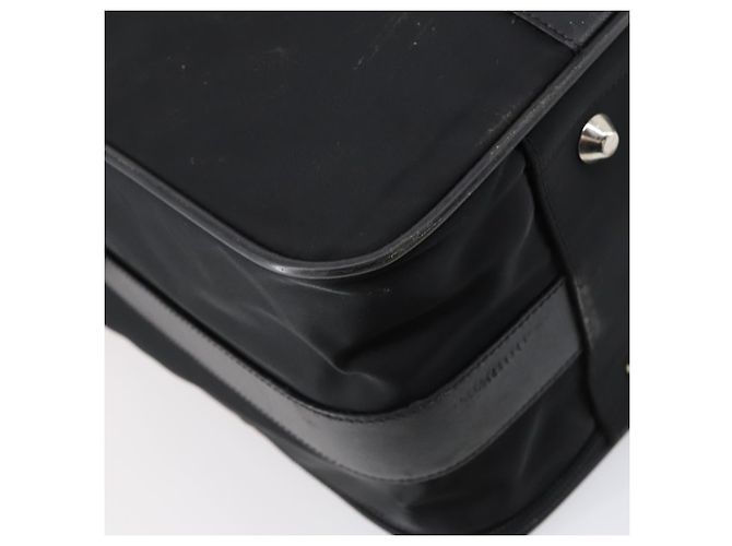 PRADA Trunk Nylon Schwarz Silber Auth am9650 - Ansicht 17