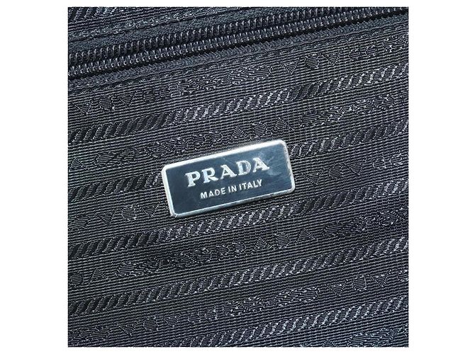 PRADA Trunk Nylon Schwarz Silber Auth am9650 - Ansicht 21