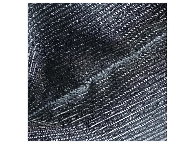 PRADA Trunk Nylon Schwarz Silber Auth am9650 - Ansicht 23