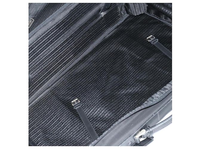 PRADA Trunk Nylon Schwarz Silber Auth am9650 - Ansicht 24