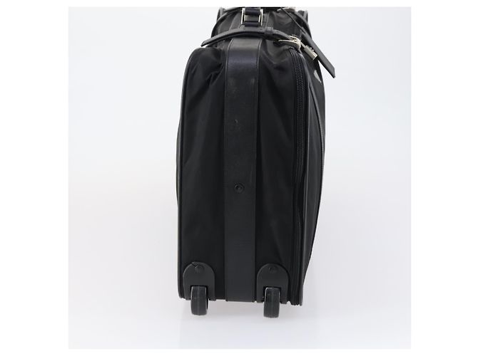 PRADA Trunk Nylon Schwarz Silber Auth am9650 - Ansicht 4
