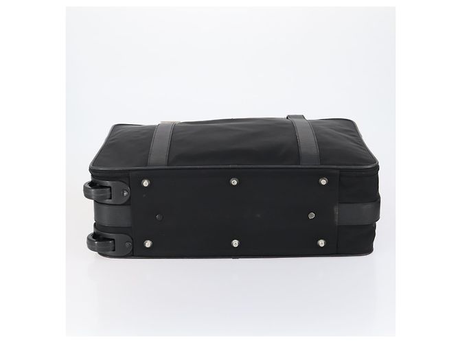 PRADA Trunk Nylon Schwarz Silber Auth am9650 - Ansicht 5