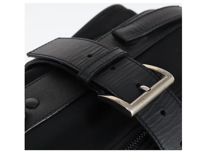 PRADA Trunk Nylon Schwarz Silber Auth am9650 - Ansicht 9