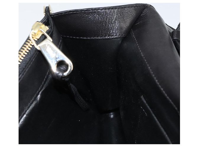 Chloé Borsa a Spalla Chloe in Pelle Nera e Oro Auth ep11990 Nero D'oro - vista 19