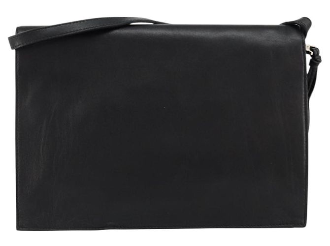 Chloé Borsa a Spalla Chloe in Pelle Nera e Oro Auth ep11990 Nero D'oro - vista 3