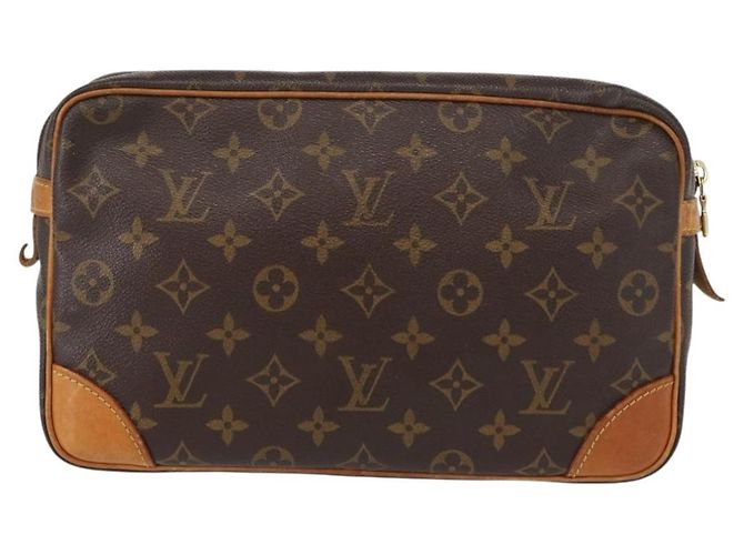 LOUIS VUITTON Clutch Compiegne 28 M51845 LV Auth BA7595 Monogramma - vista 2