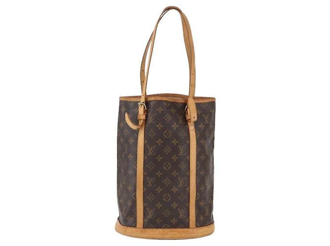 LOUIS VUITTON Borsa a Spalla Monogram Bucket GM M42236 LV Auth 155041 Monogramma - vista 13