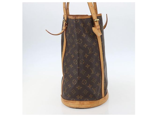 LOUIS VUITTON Borsa a Spalla Monogram Bucket GM M42236 LV Auth 155041 Monogramma - vista 3
