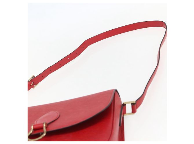 LOUIS VUITTON Borsa a Spalla Epi Saint Cloud GM Rossa M52197 LV Auth ka688 Rosso - vista 14