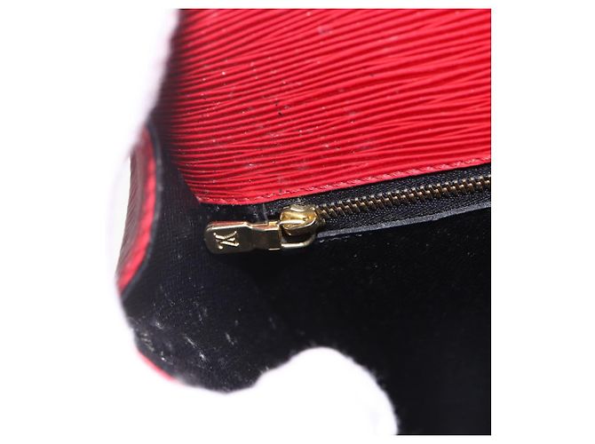 LOUIS VUITTON Borsa a Spalla Epi Saint Cloud GM Rossa M52197 LV Auth ka688 Rosso - vista 23