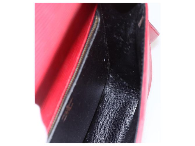 LOUIS VUITTON Borsa a Spalla Epi Saint Cloud GM Rossa M52197 LV Auth ka688 Rosso - vista 24