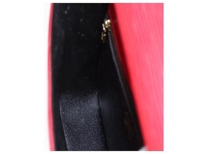 LOUIS VUITTON Borsa a Spalla Epi Saint Cloud GM Rossa M52197 LV Auth ka688 Rosso - vista 25