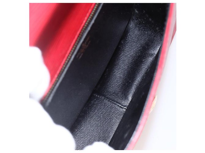 LOUIS VUITTON Borsa a Spalla Epi Saint Cloud GM Rossa M52197 LV Auth ka688 Rosso - vista 9