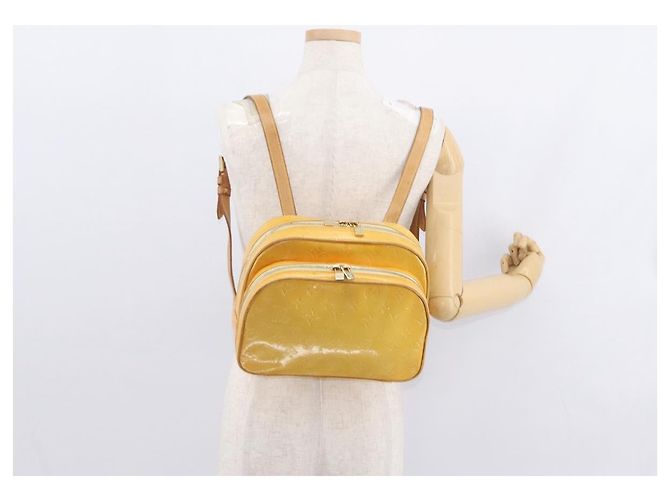 LOUIS VUITTON Monogram Vernis Marley Rucksack Grau M91038 LV Auth 153042 - Ansicht 22