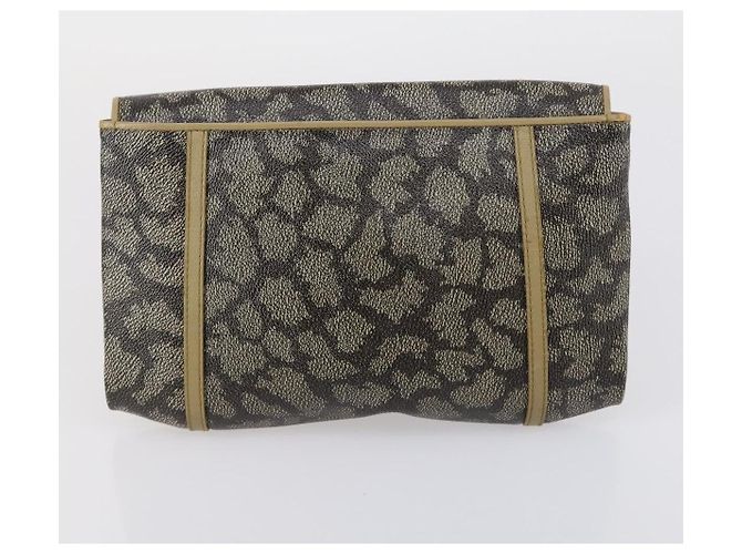 Borsa Gianni Versace Saint Laurent in PVC pelle 2 pezzi nero beige Auth 151922 - vista 10