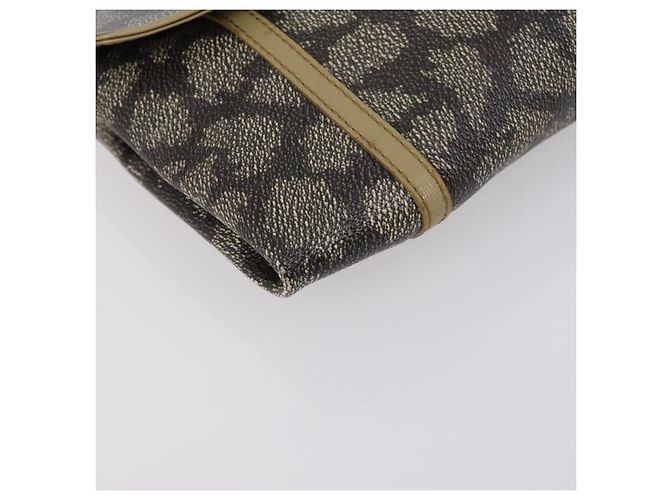 Borsa Gianni Versace Saint Laurent in PVC pelle 2 pezzi nero beige Auth 151922 - vista 14
