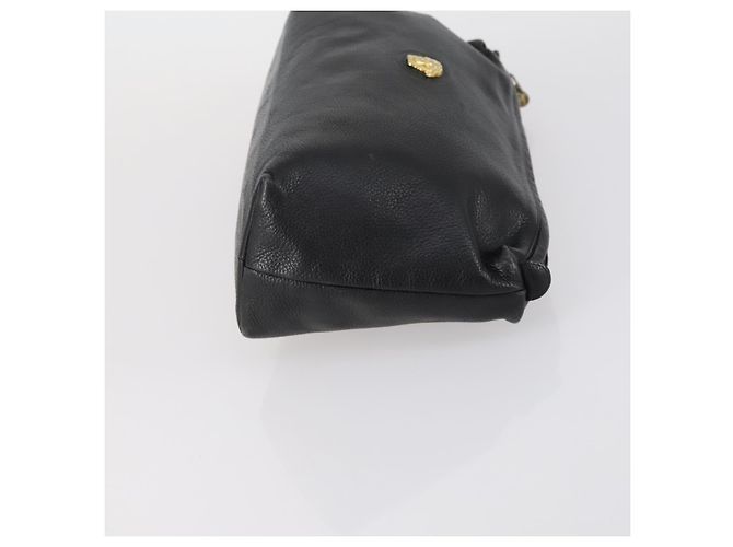 Borsa Gianni Versace Saint Laurent in PVC pelle 2 pezzi nero beige Auth 151922 - vista 4