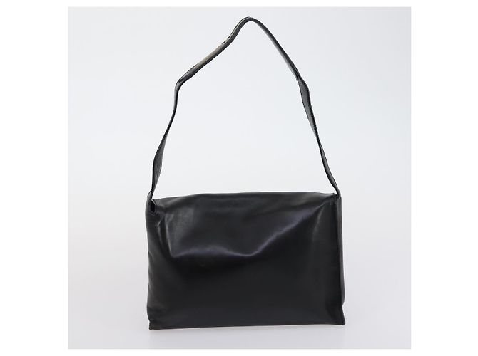 BALLY Borsa a Mano in Pelle 2 Pezzi Nera Auth bs30961 Nero - vista 11