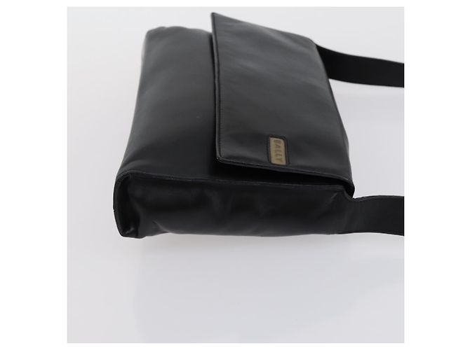 BALLY Borsa a Mano in Pelle 2 Pezzi Nera Auth bs30961 Nero - vista 12