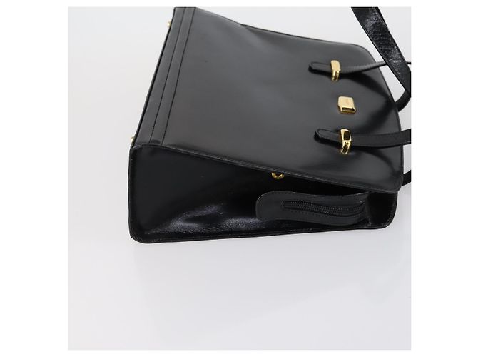 BALLY Borsa a Mano in Pelle 2 Pezzi Nera Auth bs30961 Nero - vista 4