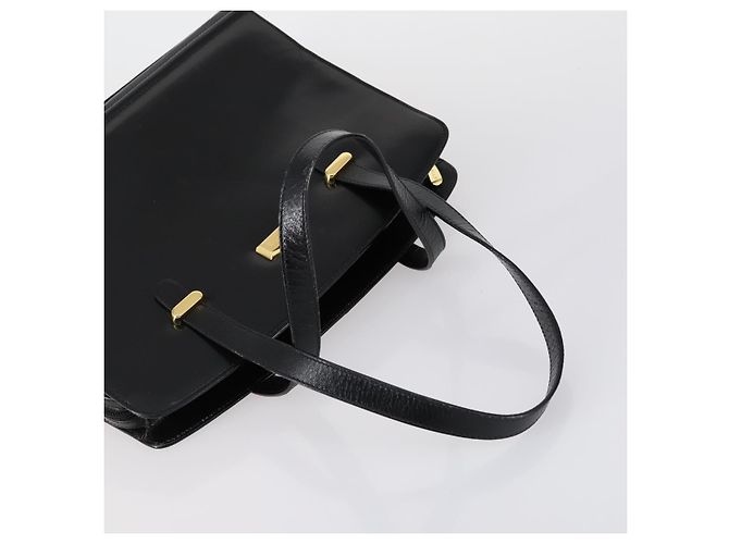 BALLY Borsa a Mano in Pelle 2 Pezzi Nera Auth bs30961 Nero - vista 5