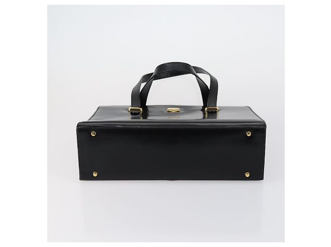 BALLY Borsa a Mano in Pelle 2 Pezzi Nera Auth bs30961 Nero - vista 7