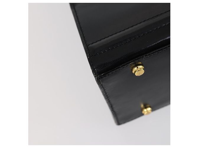 BALLY Borsa a Mano in Pelle 2 Pezzi Nera Auth bs30961 Nero - vista 8