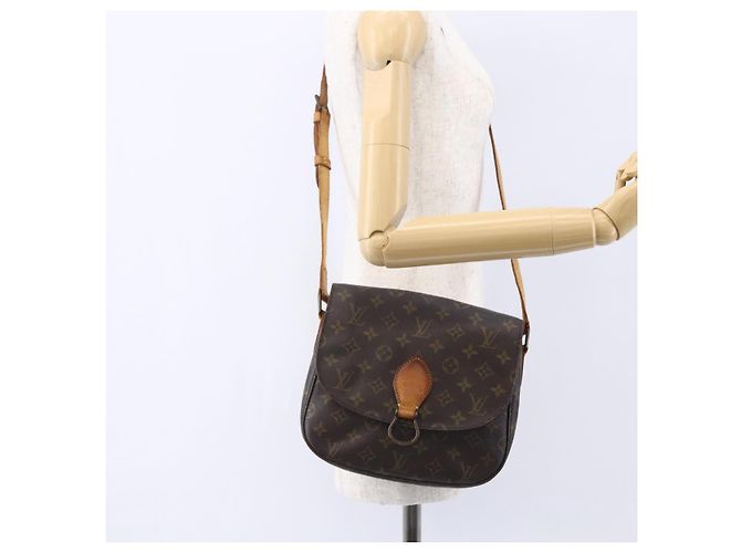 LOUIS VUITTON Borsa a Spalla Monogram Saint Cloud GM M51242 LV Auth BA8290 Monogramma - vista 26