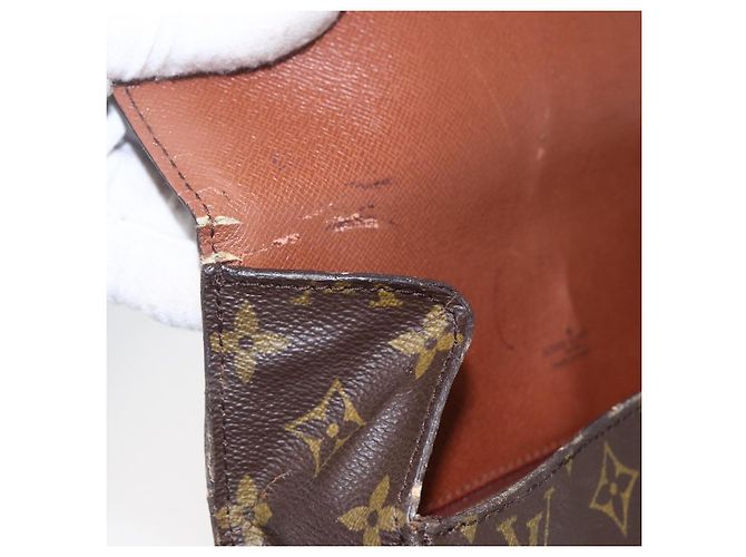 LOUIS VUITTON Borsa a Spalla Monogram Saint Cloud GM M51242 LV Auth BA8290 Monogramma - vista 8
