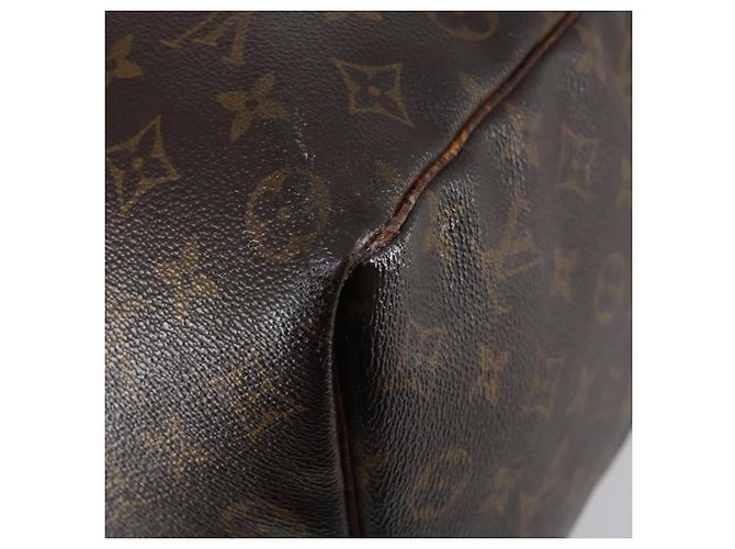 LOUIS VUITTON Borsa Boston Monogram Keepall 50 M41426 LV Auth 147097 Monogramma - vista 17