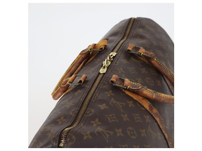 LOUIS VUITTON Borsa Boston Monogram Keepall 50 M41426 LV Auth 147097 Monogramma - vista 6