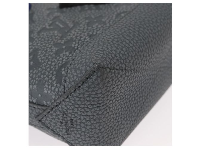 LOUIS VUITTON Borsa Hobo Cruiser PM Taurillon Climbing Grigia M20875 Auth 151374SM Marrone - vista 14
