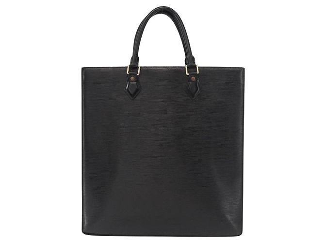 LOUIS VUITTON Borsa Sac Plat Epi Nera M59082 LV Autentica ka251 Nero - vista 13