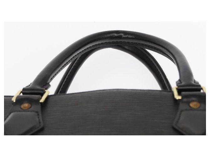 LOUIS VUITTON Borsa Sac Plat Epi Nera M59082 LV Autentica ka251 Nero - vista 14