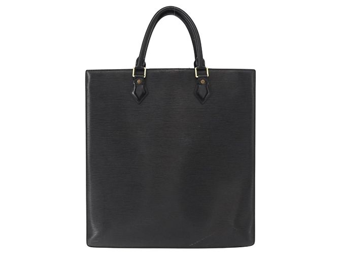 LOUIS VUITTON Borsa Sac Plat Epi Nera M59082 LV Autentica ka251 Nero - vista 2