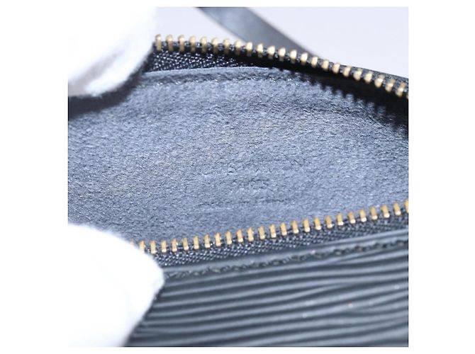 POCHETTE SOUFFLOT ÉPI NERA LOUIS VUITTON Auth yk19611 Nero - vista 11