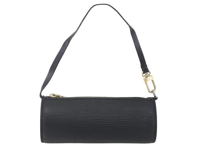 POCHETTE SOUFFLOT ÉPI NERA LOUIS VUITTON Auth yk19611 Nero - vista 13
