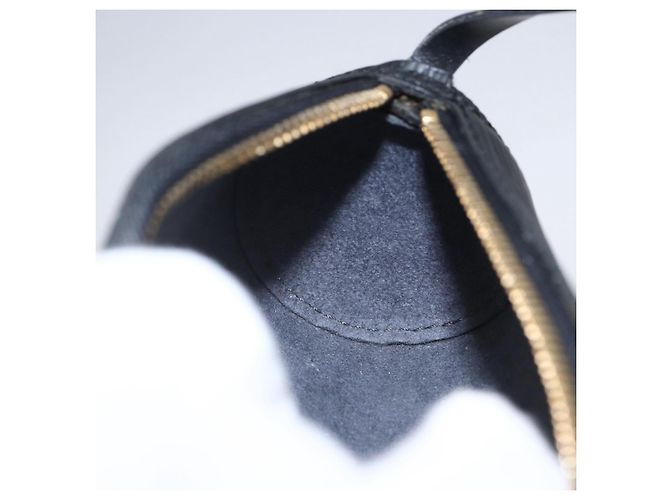 POCHETTE SOUFFLOT ÉPI NERA LOUIS VUITTON Auth yk19611 Nero - vista 19