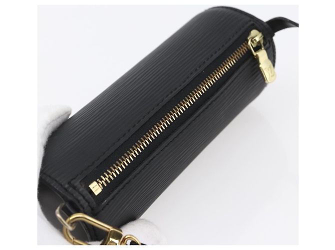 POCHETTE SOUFFLOT ÉPI NERA LOUIS VUITTON Auth yk19611 Nero - vista 6