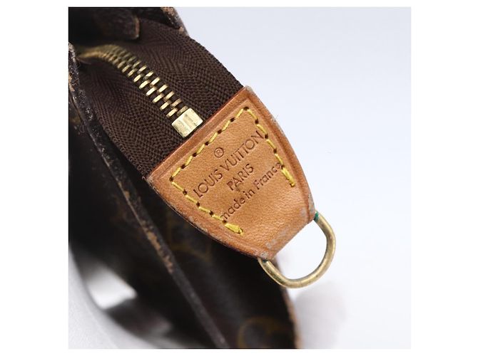 Bucket LOUIS VUITTON Monogramma Secchiello PM Pochette Accessorio LV Auth th6492 - vista 9