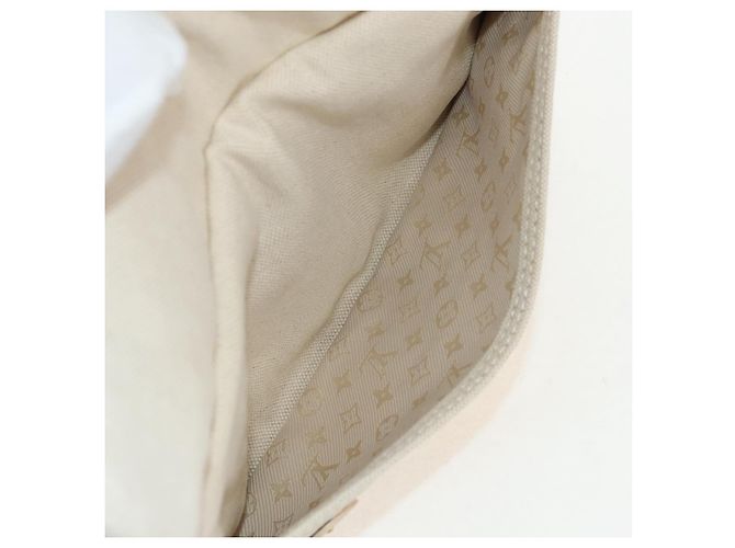LOUIS VUITTON Tinkerbell Polka Dots Panama Bag Canvas White M95407 Auth 153639SM - view 28