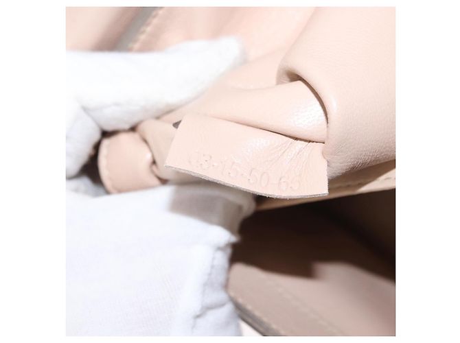 Chloé Borsa a spalla in pelle Chloe con catena rosa oro Auth BA8401 D'oro - vista 12