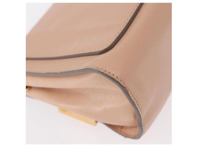 Chloé Borsa a spalla in pelle Chloe con catena rosa oro Auth BA8401 D'oro - vista 15