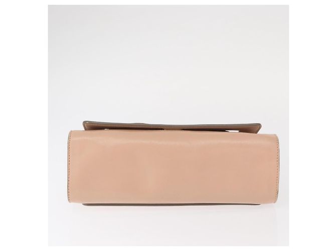 Chloé Borsa a spalla in pelle Chloe con catena rosa oro Auth BA8401 D'oro - vista 5