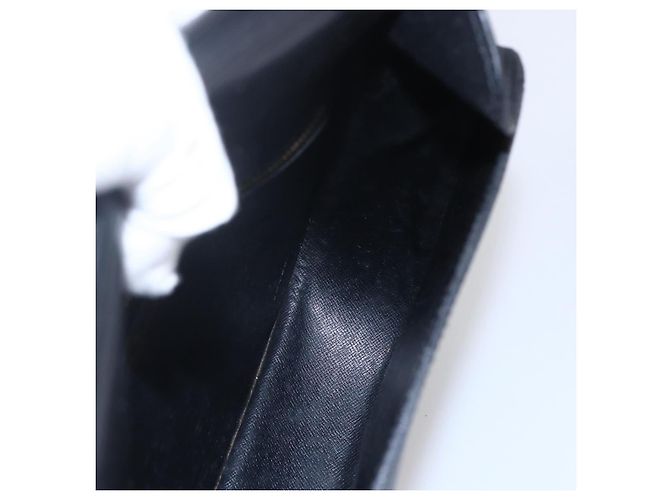 LOUIS VUITTON Borsa a Spalla Epi Saint Cloud GM Nera M52192 LV Auth BA8327 Nero - vista 23