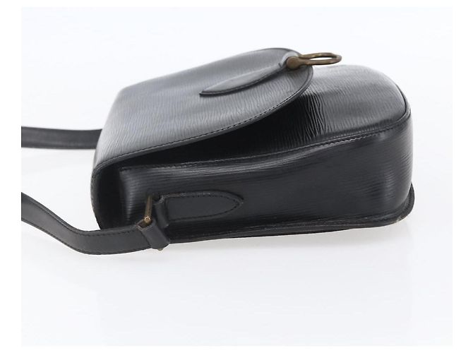 LOUIS VUITTON Borsa a Spalla Epi Saint Cloud GM Nera M52192 LV Auth BA8327 Nero - vista 3